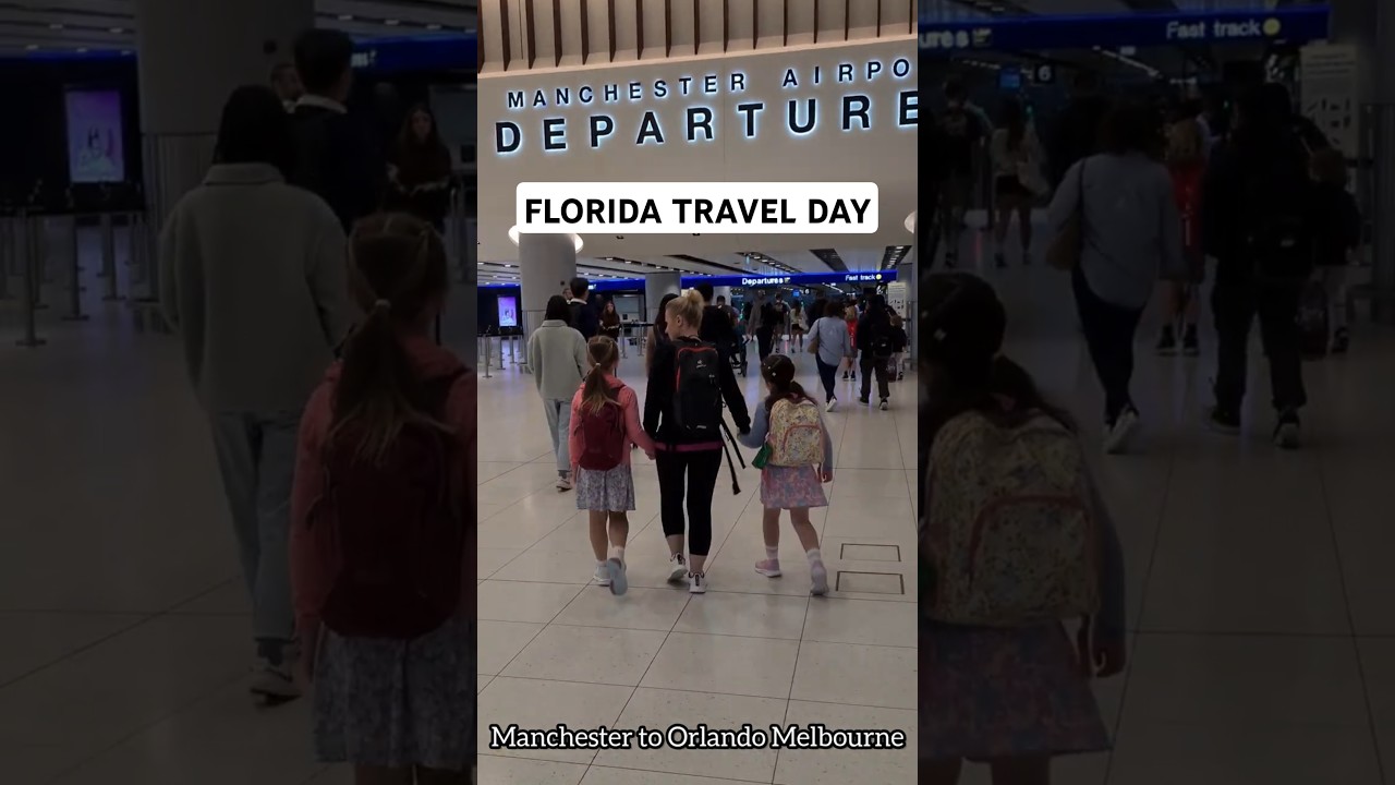FLORIDA TRAVEL DAY | TUI Manchester to Orlando Melbourne International 