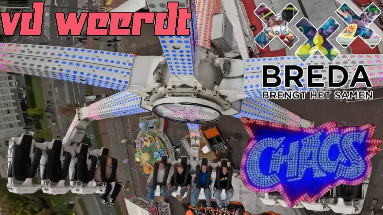 [Onride] Chaos - Vd Weerdt - Najaars Kermis Breda [10-10-2025][4K 120Hz]