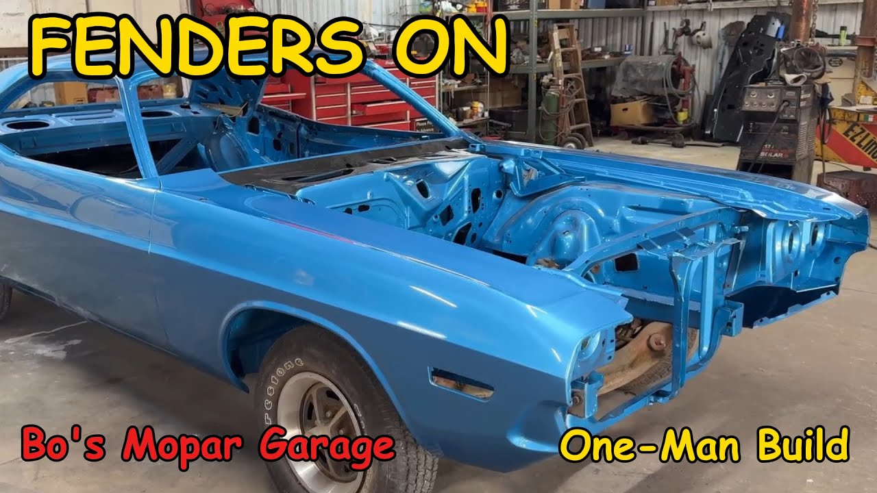 This is Where it Starts to Look Like a Car Again--1970 Challenger