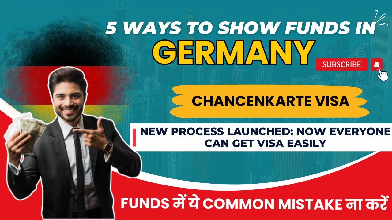 NO BLOCKED ACCOUNT FOR GERMANY? 5 WAYS TO SHOW FUNDS IN GERMANY | GERMANY OPPORTUNITY CARD #germany
