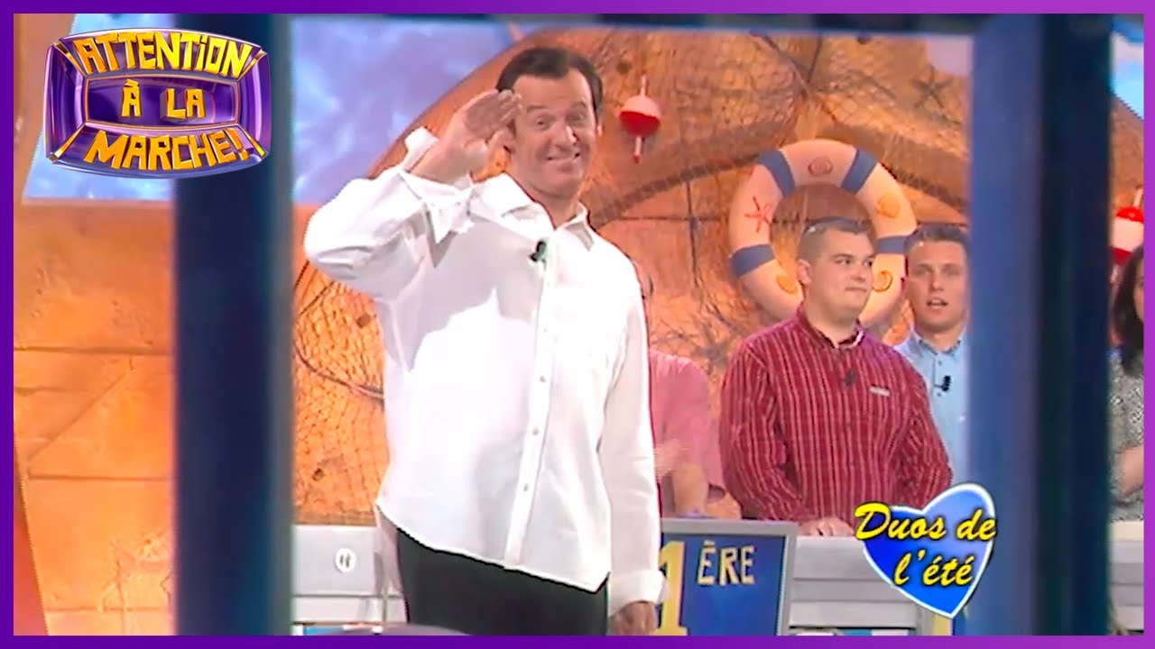 Attention à la marche - Jean-Luc Reichmann| Intégral | S2 EM158 | Spécial Duos de l'été | 06 07 2002