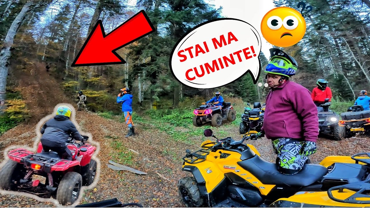 NU i-am ASCULTAT și am URCAT SINGUR cu ATV-ul ‼️🤯