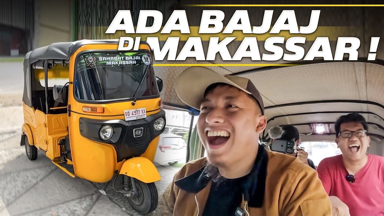 NYOBAIN BAJAJ PAKAI APLIKASI DI SULAWESI!