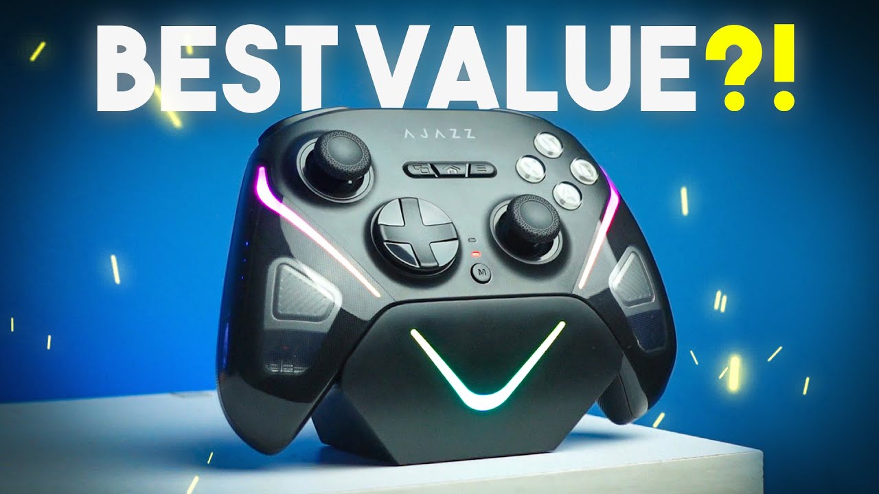 Best Budget Gaming Controller w/ Charging Dock?! 🤯 - Ajazz GP100 Review