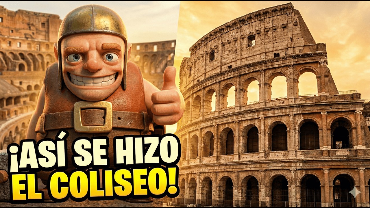 🩸 Así se construyo el COLISEO ROMANO