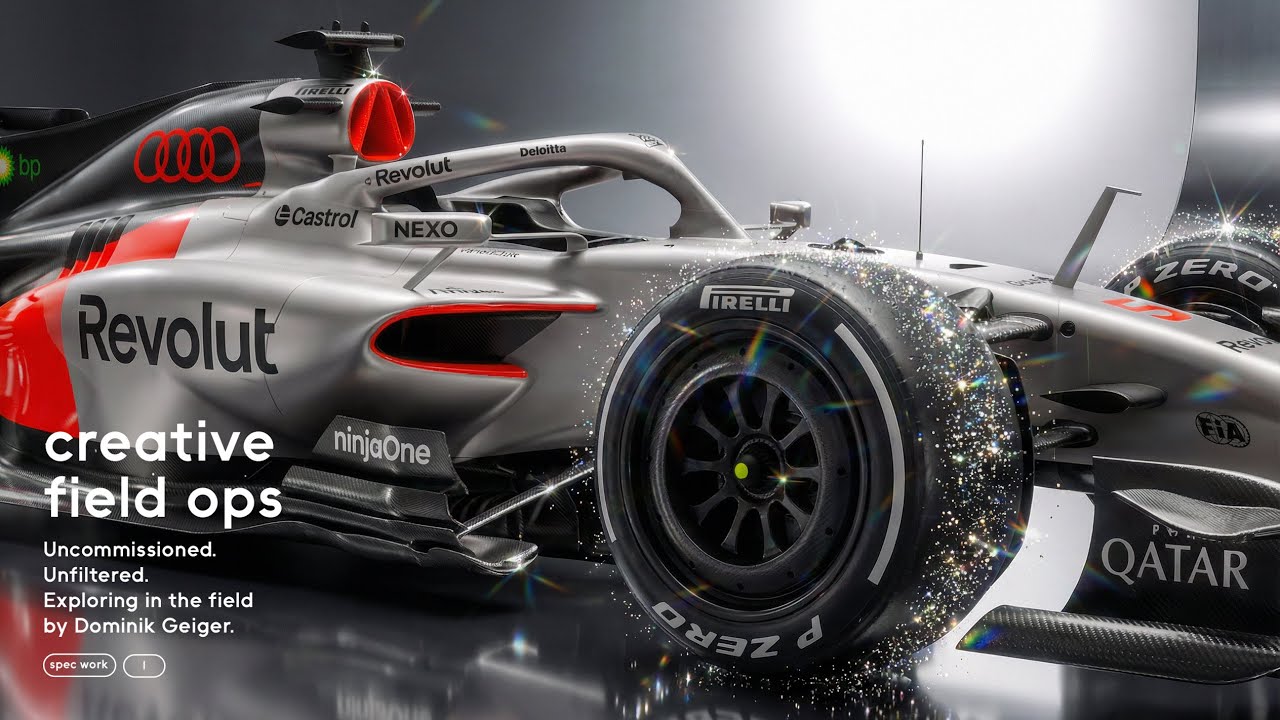 SPEC 001 AUDI REVOLUT F1 LOOK & FEEL