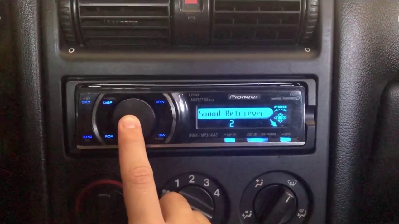 Equalização do Pioneer golfinho