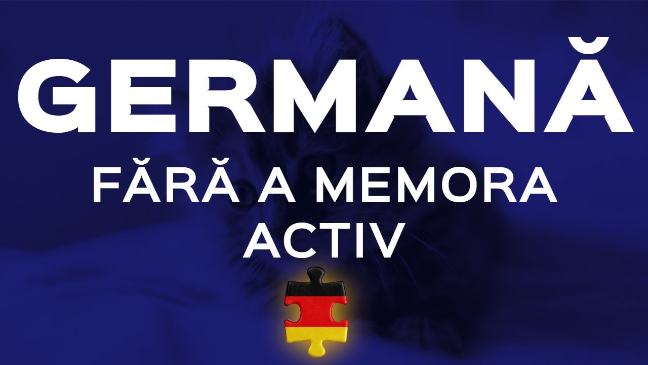 &Icirc;nvață Germană - Lecția 1 - Ușor de memorat (fără să toceşti) | Pentru &Icirc;ncepători