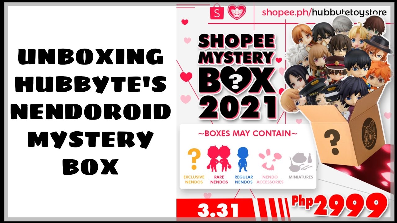 [ТАИНСТВЕННАЯ КОРОБКА] Распаковка таинственной коробки Nendoroid из магазина игрушек Hubbyte