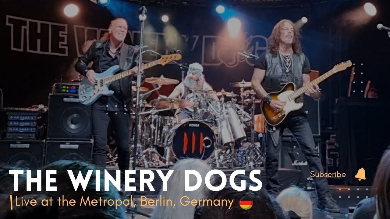 The Winery Dogs, Concert Overview, Metropol, Berlin, Germany