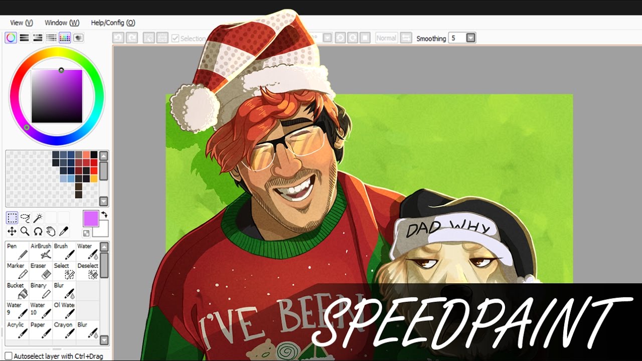 [Markiplier Speedpaint] Naughty and Nice