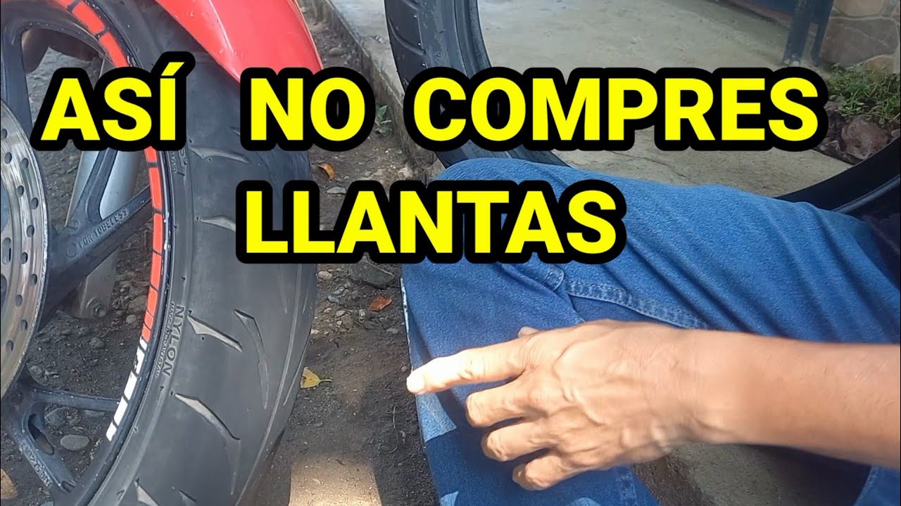 ASÍ  NO  se  COMPRAN  LLANTAS