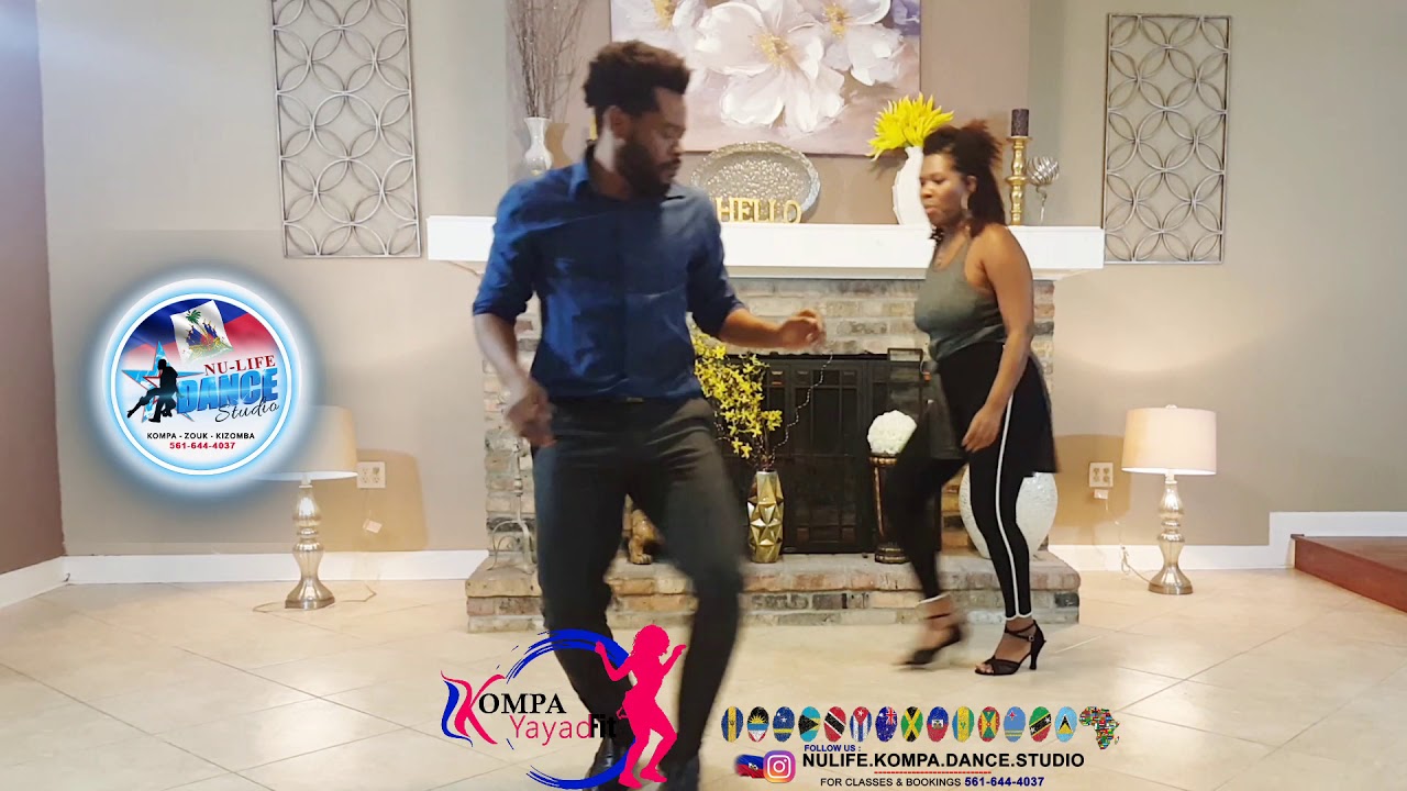 DANSE KOMPA CHOREOGRAPHY .... 🇧🇸🇧🇸BAHAMAS & 🇭🇹🇭🇹HAITI ...ANGIE FROM BAHAMAS AK CLAUDEL🇭🇹