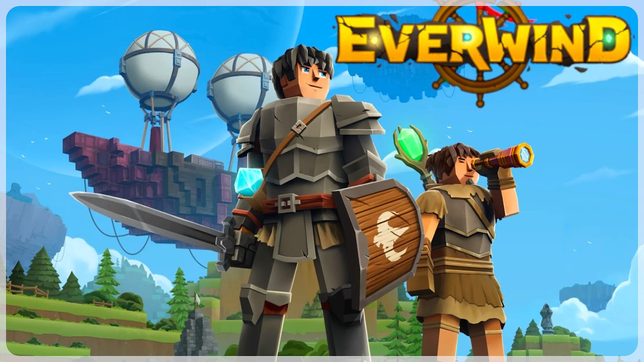 Another Airship Survival Game! - Everwind (First Look)