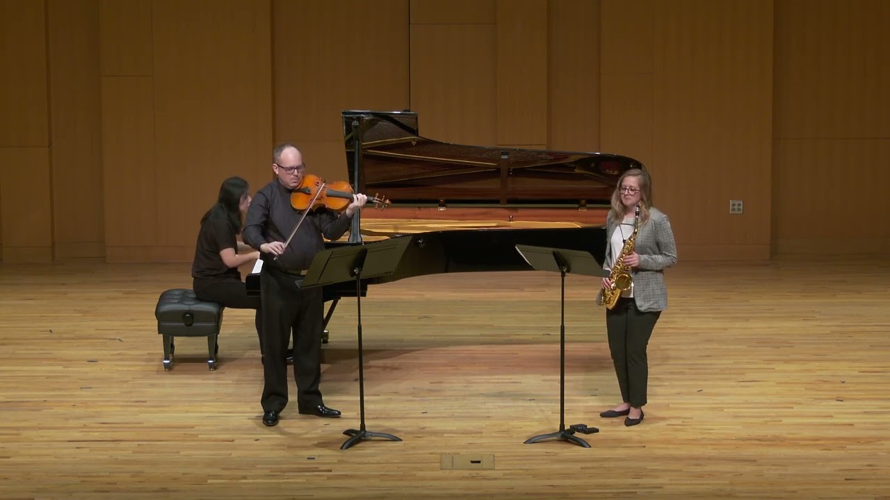 Trio for Viola, Alto Saxophone and Piano - Russell Peterson