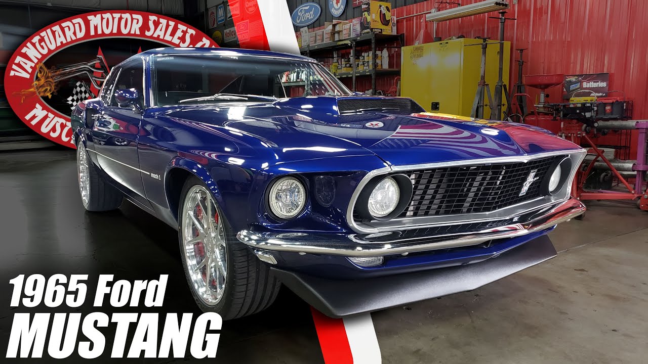 1969 Ford Mustang Fastback Restomod For Sale Vanguard Motor Sales #2671
