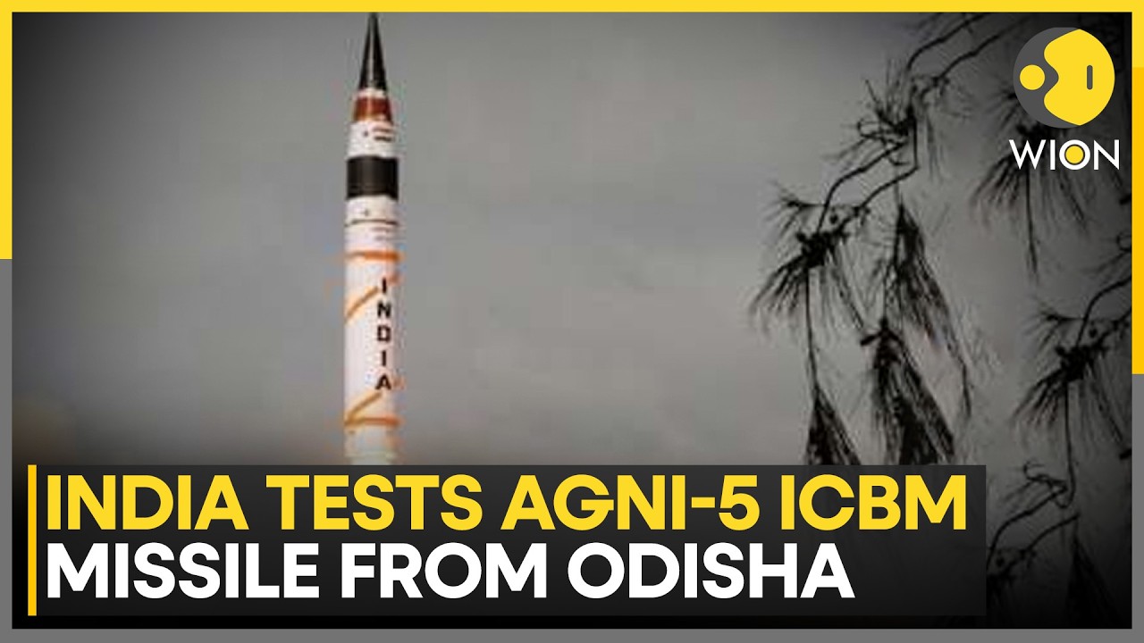 Agni-5 Test Conducted On Friday From Odisha's Abdul Kalam Island | WION