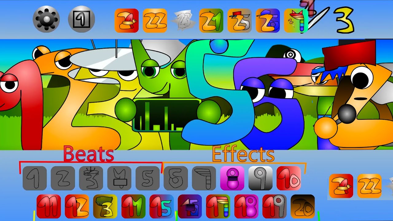 Incredibox Sprunki Retake Alphabet Lore Number!
