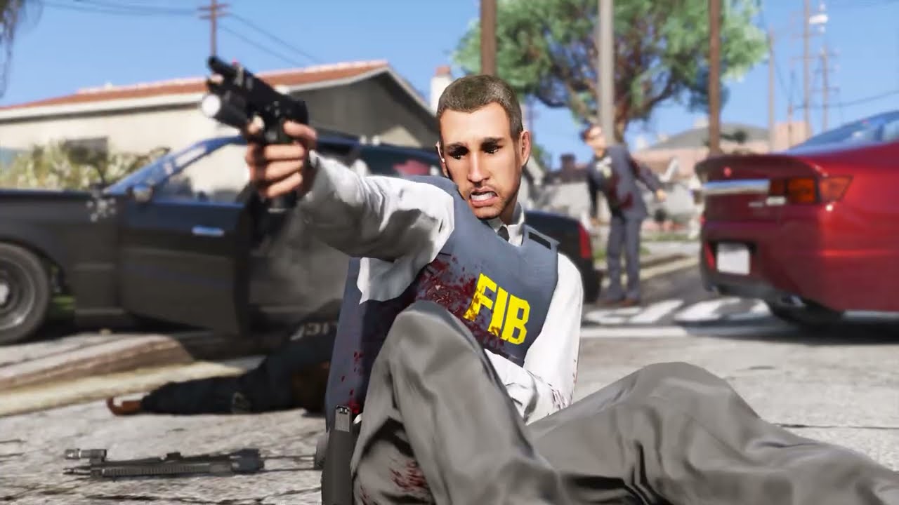 GTA V Epic Kills + Euphoria Ragdolls 23