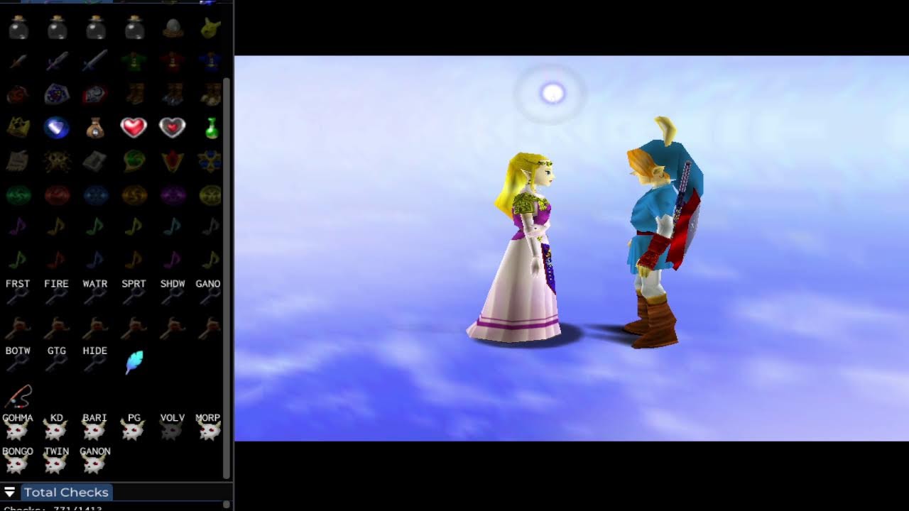 Zelda ocarina of time Randomizer Co-Op!