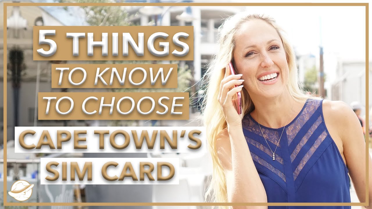 Sim Card South Africa 📱5 THINGS YOU NEED TO KNOW IN LESS THAN 5 MINUTES⏳