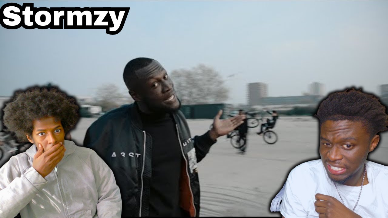 Americans Reaction To STORMZY - VOSSI BOP