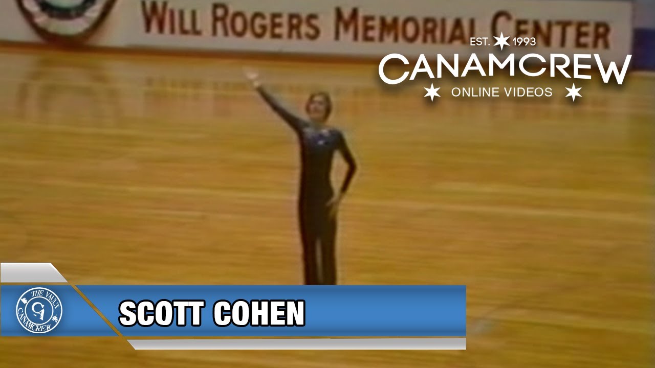 Scott Cohen - 1983 Artistic Roller Skating World Championships