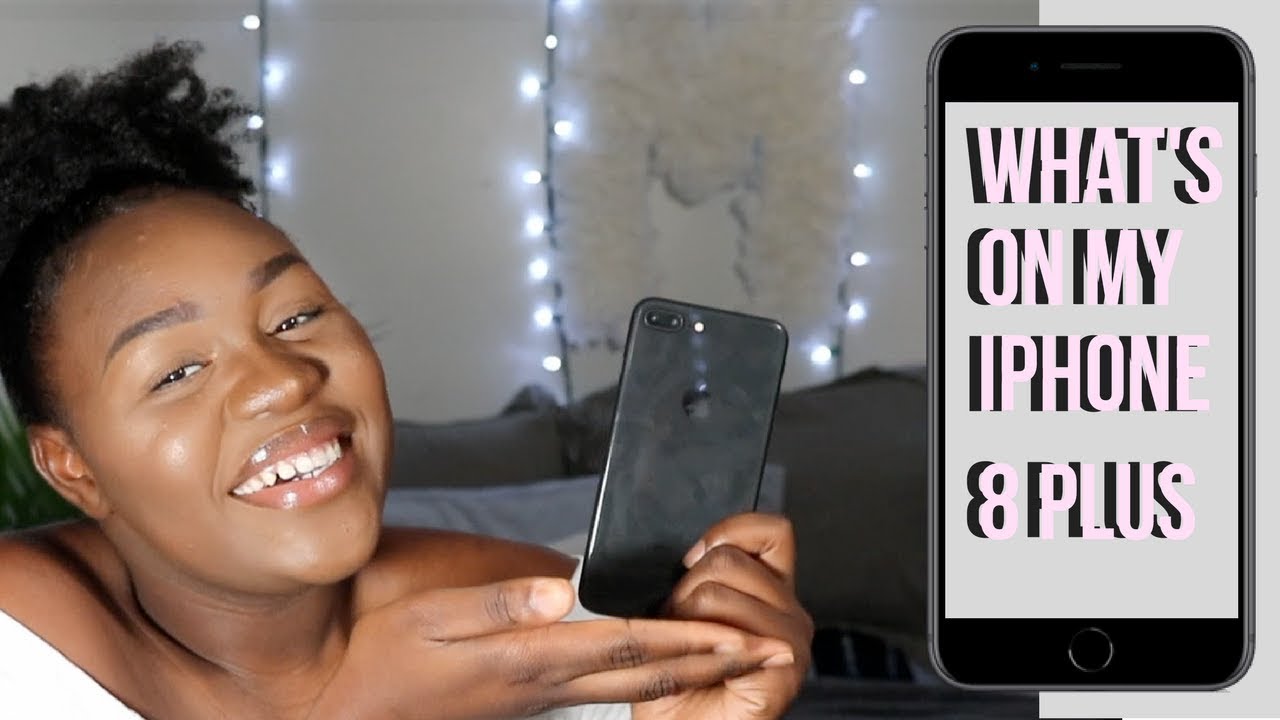 WHAT'S ON MY iPHONE 8 PLUS!
