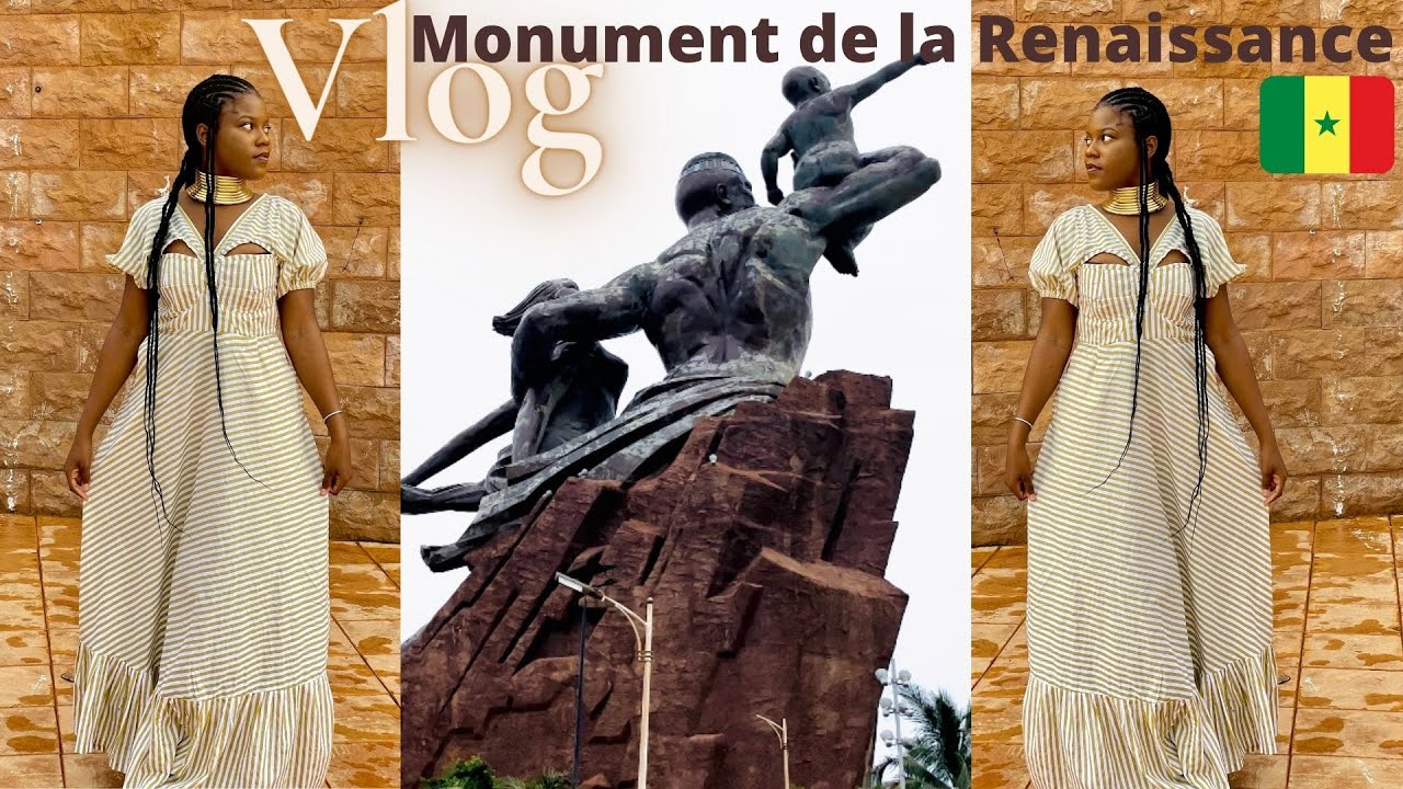 VLOG : Découverte du Monument de la Renaissance Africaine au Sénégal : C'EST ÉNORME😱