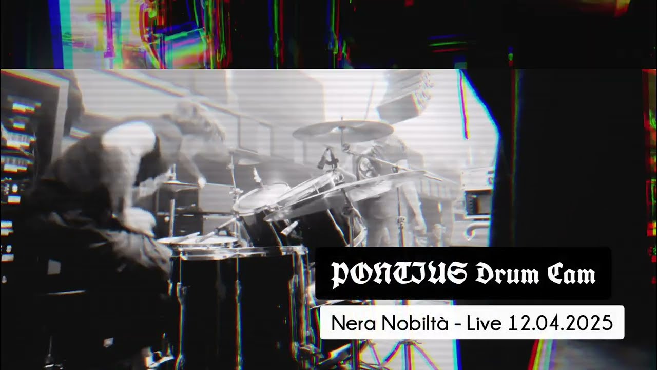 RAWNESS OBSOLETE LIVE // NERA NOBILTÀ - PONTIUS Drum Cam