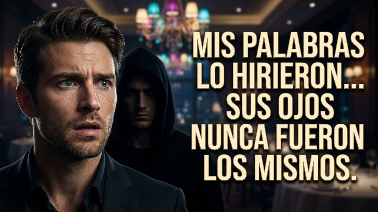 Mi esposa y mi hijastra fueron al baño  Entonces un hombre se me acercó