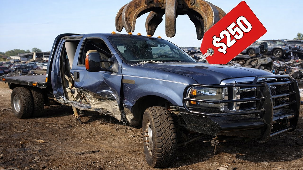 I Bought the Cheapest Power Stroke Headed for Scrap — Can It Drive for $250?