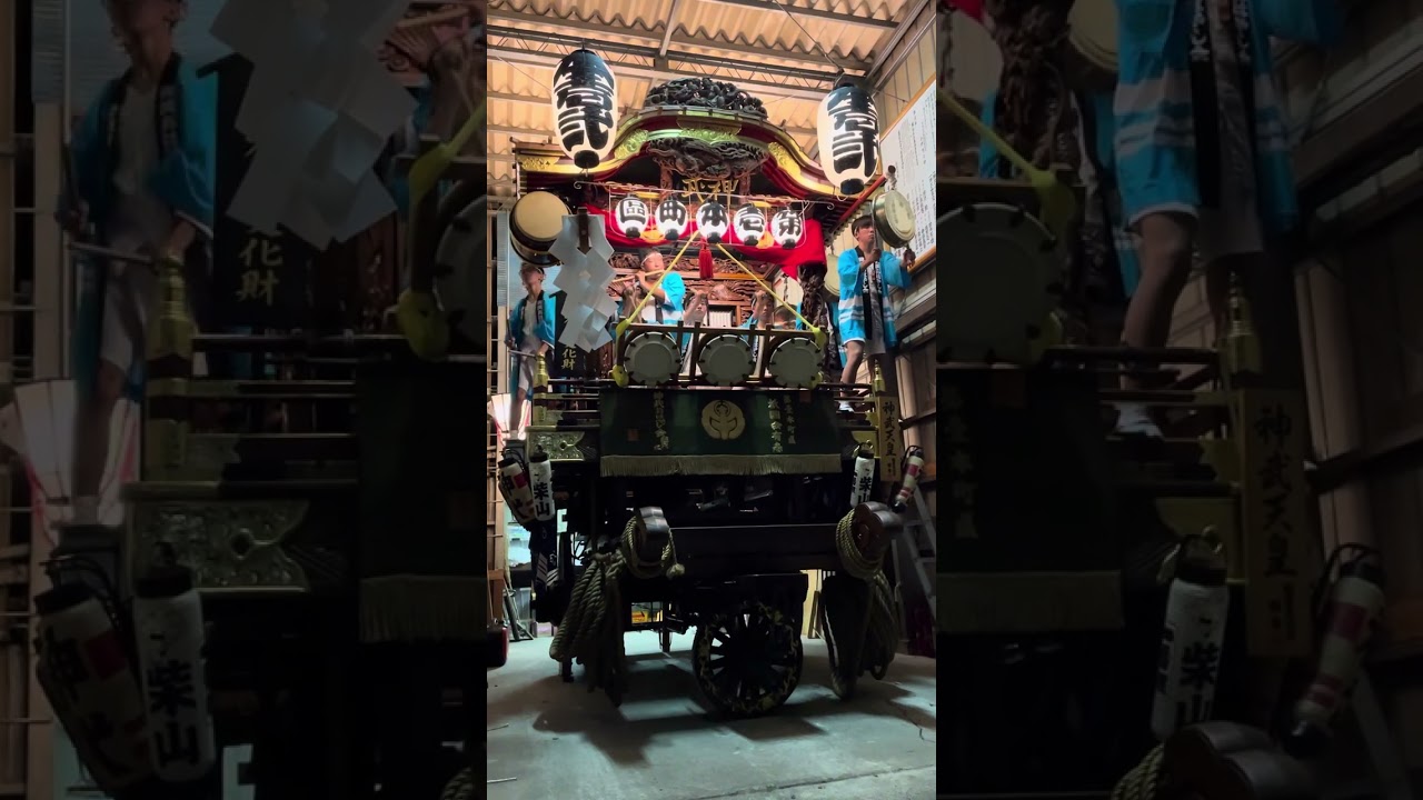 第一本町区納め囃子 #うちわ祭2023