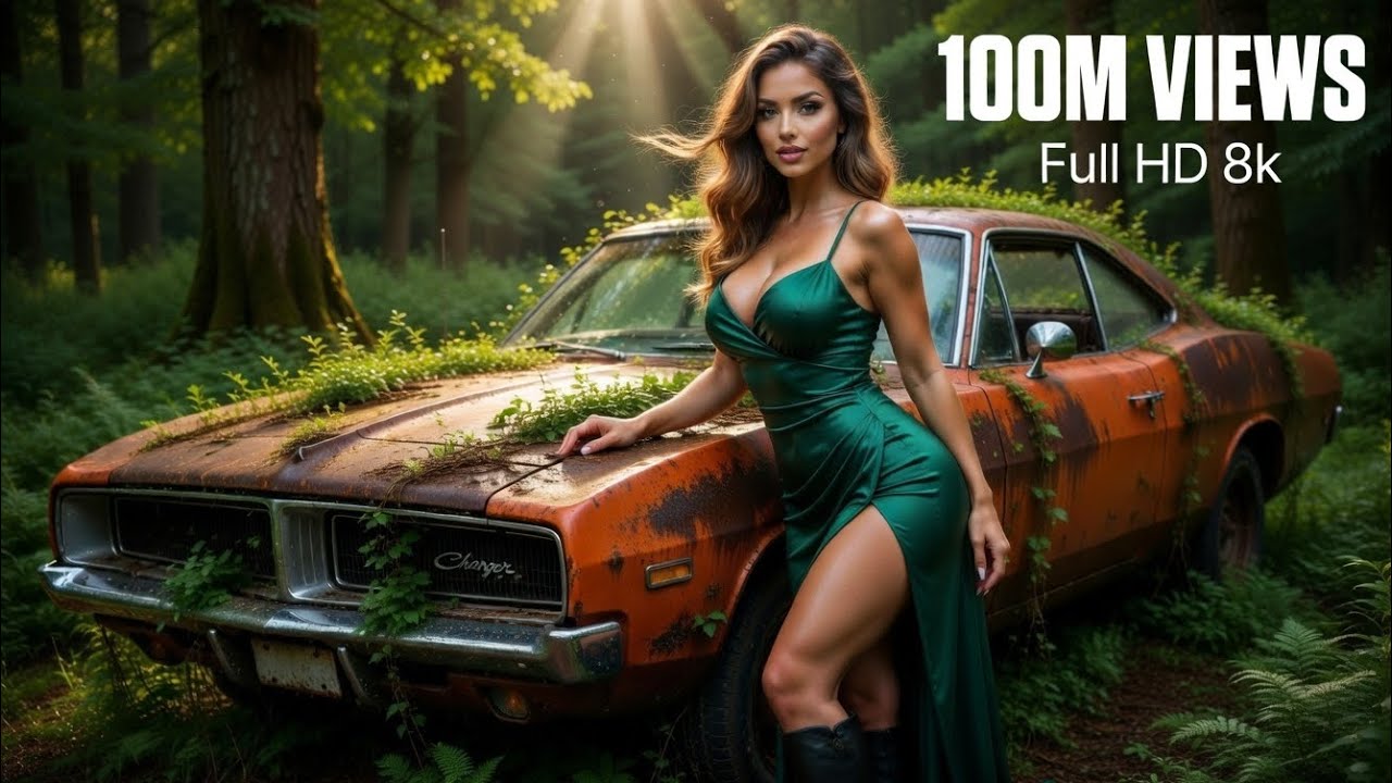 ASMR Car Restoration 😱 Abandoned Muscle Car Found in Forest | Full Rebuild