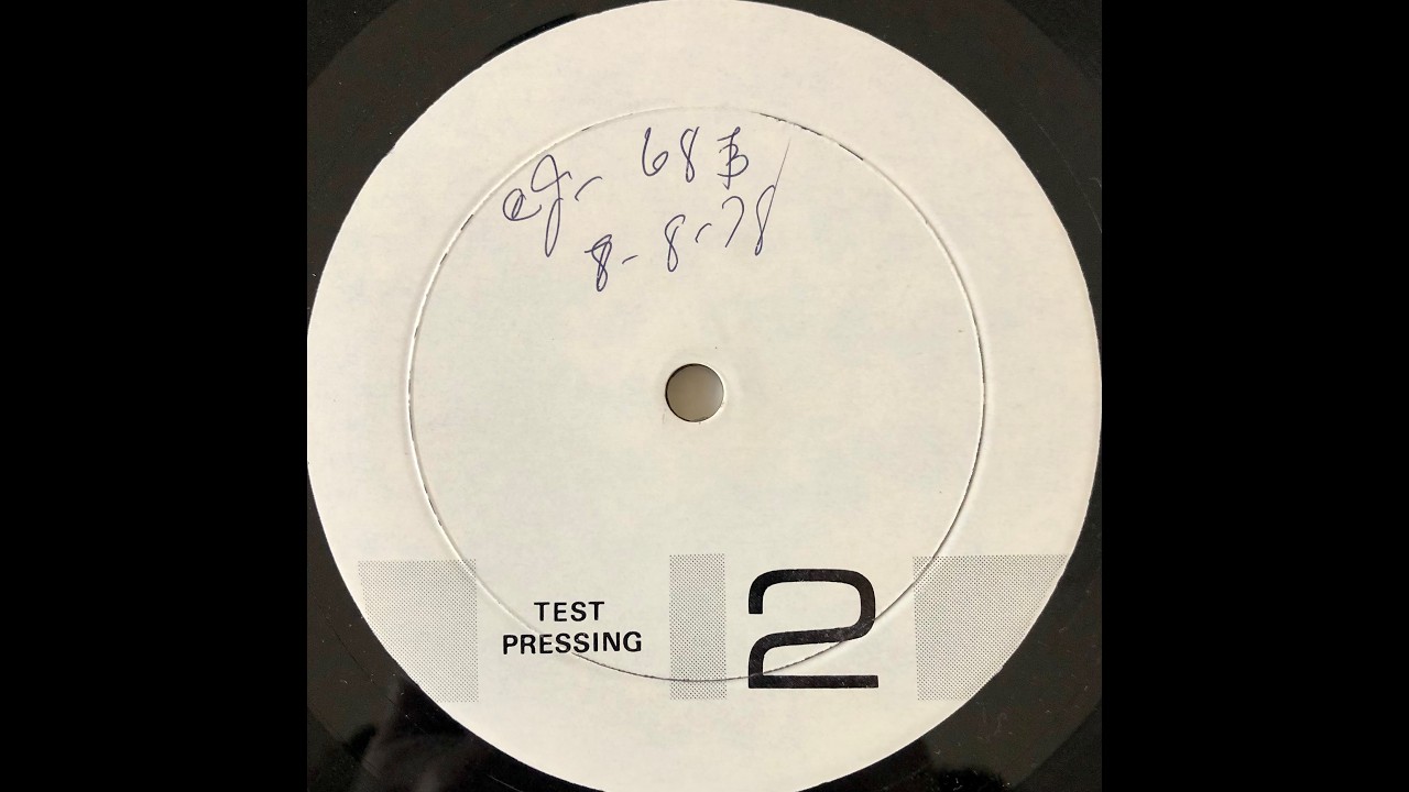 Art Blakey and The Jazz Messengers / Test pressing for CJ-68 B