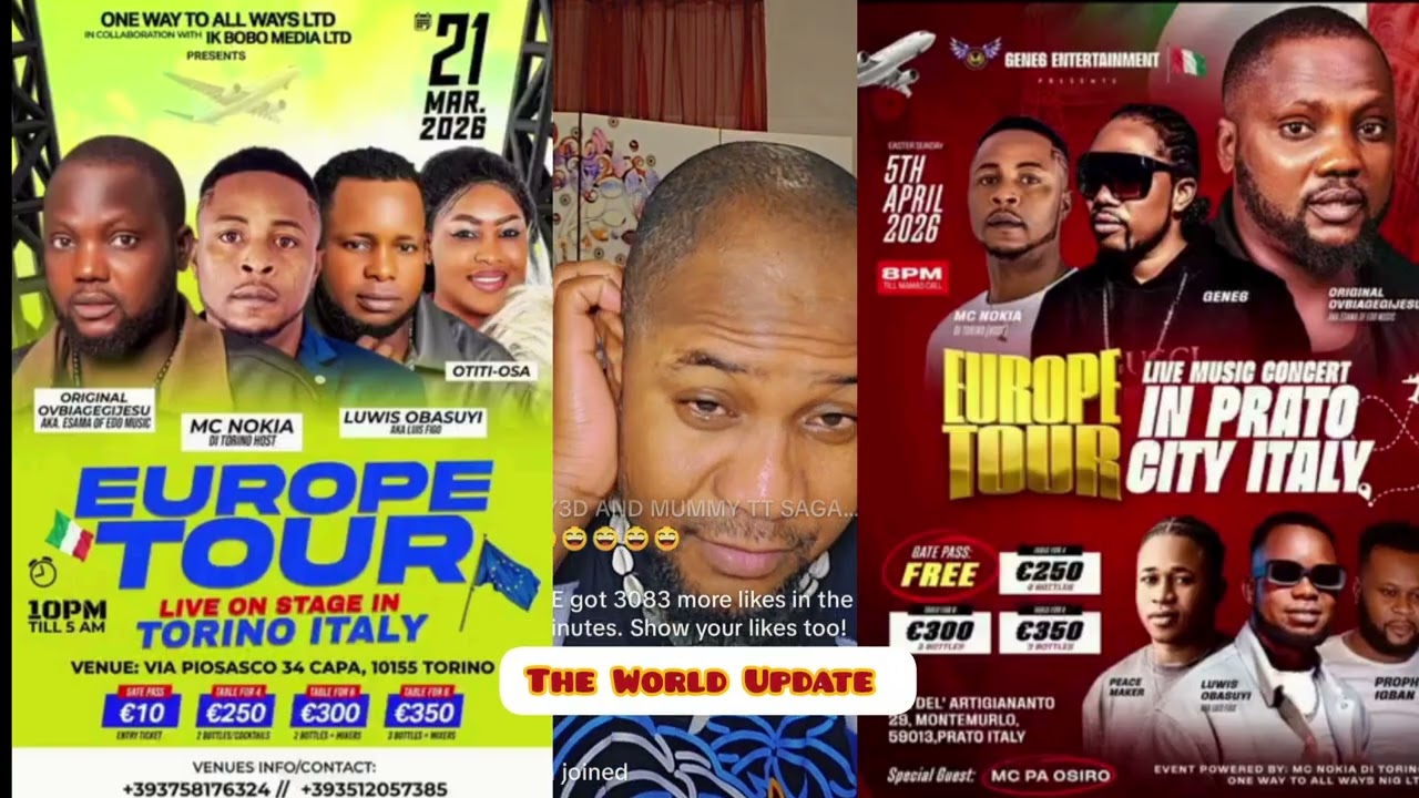 Frank Victor massage to Ovbiagegijesu and all Edo musicians in edo state about Say no to Europe tour