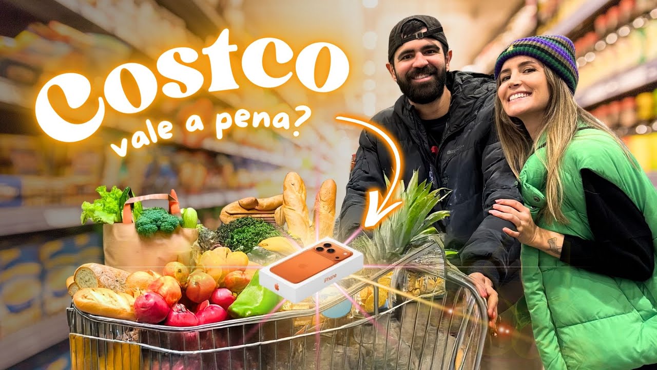 COMPRAS no COSTCO do CANADÁ! TODOS os VALORES de MERCADO e ELETRÔNICOS (iPhone 17, drones & mais)