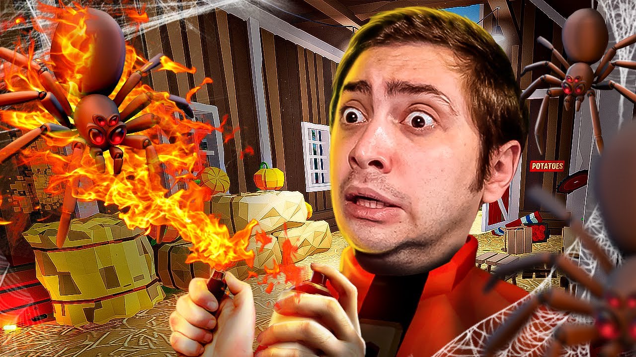MEUS AMIGOS VIRARAM ARANHAS! - KILL IT WITH FIRE 2 COM OS AMIGOS