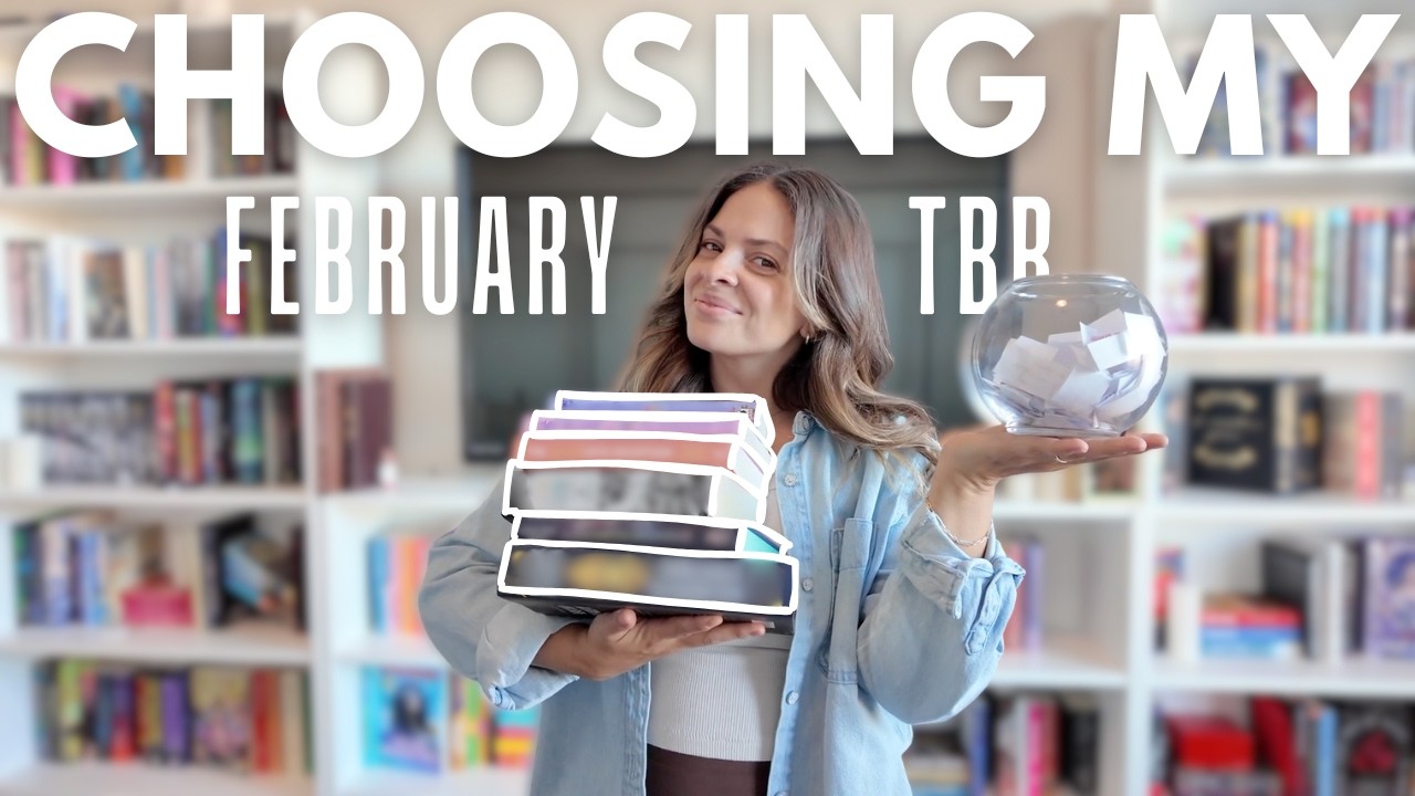Letting a TBR jar (and my kids 😅) pick my february reads...