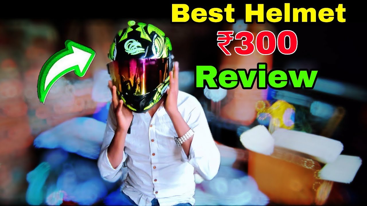 Sirf ₹300 mein Sabse Best Helmet? 😱 || Unboxing & Review!