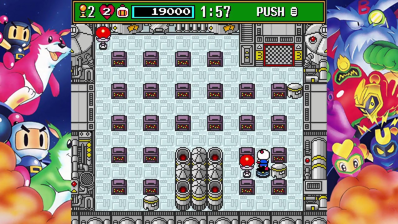ボンバーマン3 ラストステージを頑張る！