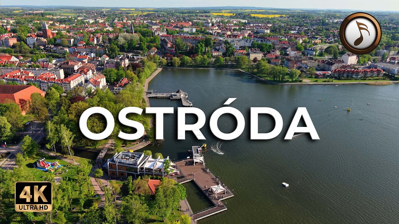 Ostróda от Bird's Eye View the Best ostróda 🎵 | 2025 | [4K] LECE W MIASTO™ Польша