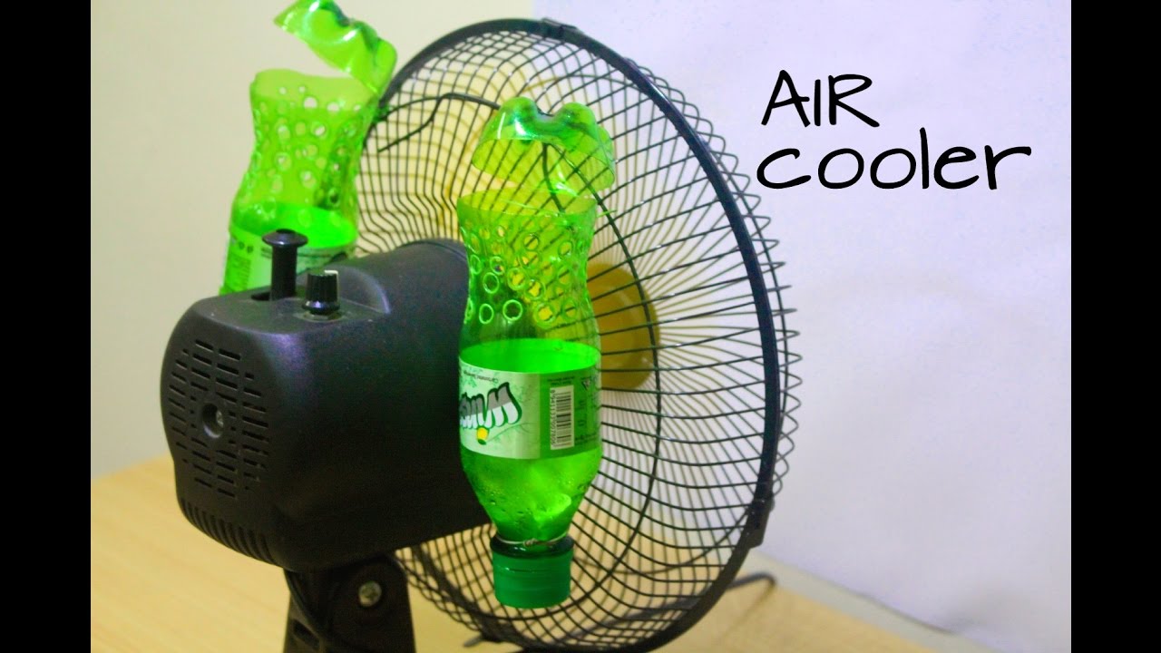 How to make air conditioner at home using Plastic Bottle - Easy life hacks