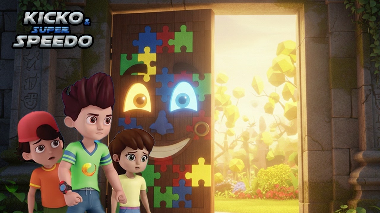 Kicko ने खोला Smiling Puzzle Door | Kicko & Super Speedo |Episode In Hindi | Kids Show | Funny Video