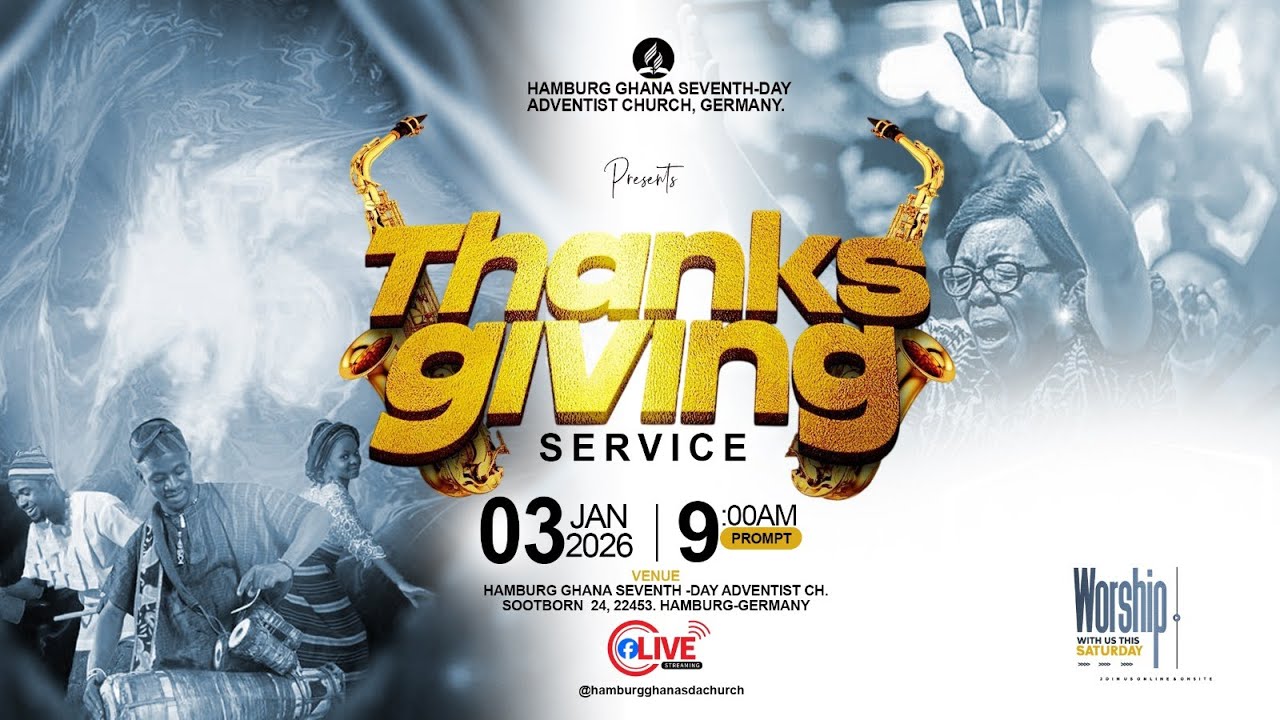 Thanksgiving Worship Service || Jan 3, 2025 || This Is The Day || Speaker: Pr. Dan Owusu