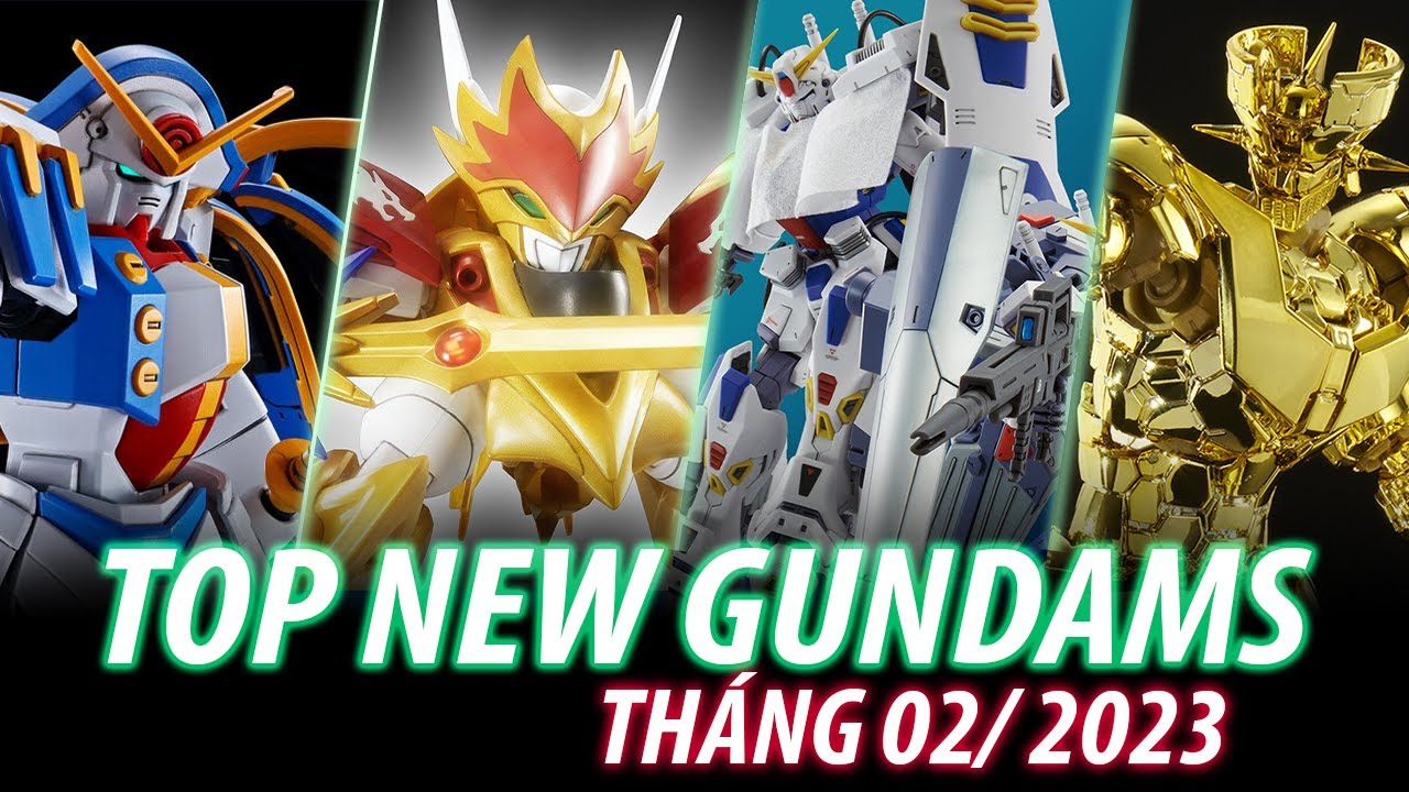 THÁNG 02/2023 CHƠI GÌ ? P-BANDAI HG 1/144 Mazinger Z Gold Ver - Gunpla Line up January 2023
