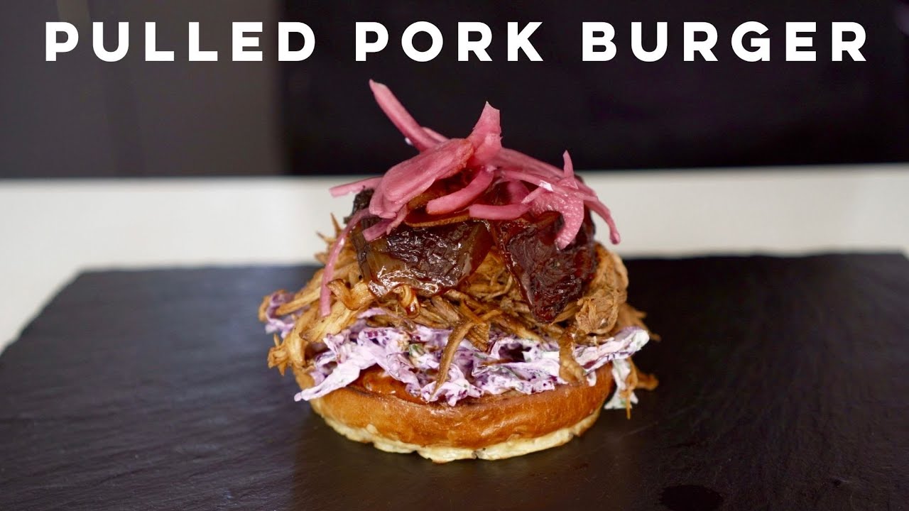 How To Make The Ultimate Pulled Pork Burger