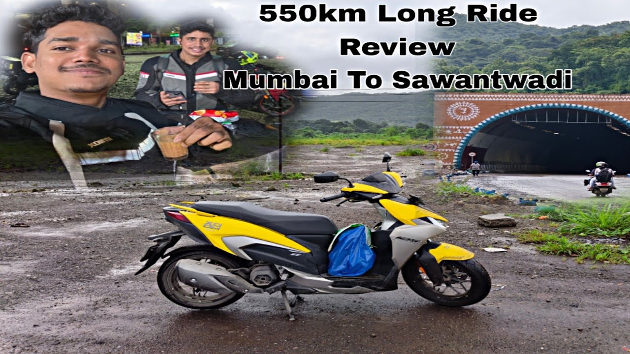 Hero Xoom 125 Long Ride Review| Mumbai to Sawantwadi 500km ”. Part -01        #heroxoom125 #konkan