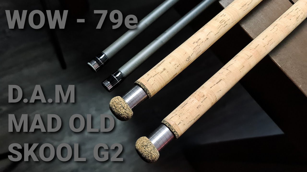 DAM mad OLD SKOOL G2/ca&ntilde;as de pesca  carpfishing Espa&ntilde;a/carpfishing uk/karpfenangeln