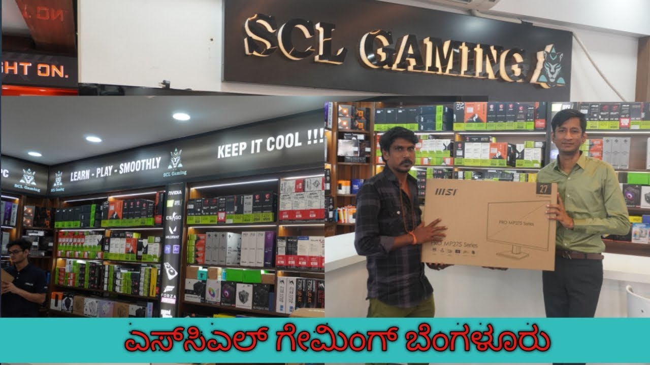 SCLl GAMIGG in BENGALURU #bestcomputershop #bangalore #bestprise #gamingpc #sclgaming #sproad